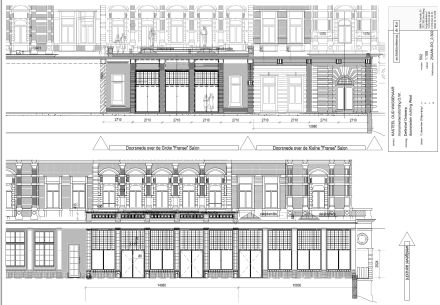 Reconstrucite stalen ramen Franse Salon